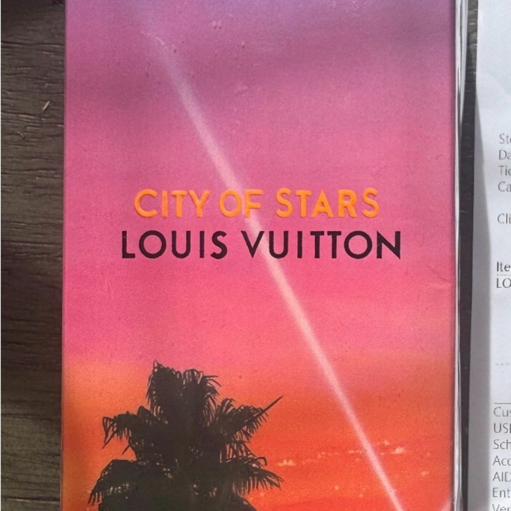 Louis Vuitton Pink to Orange 'City of Stars' Pouch
